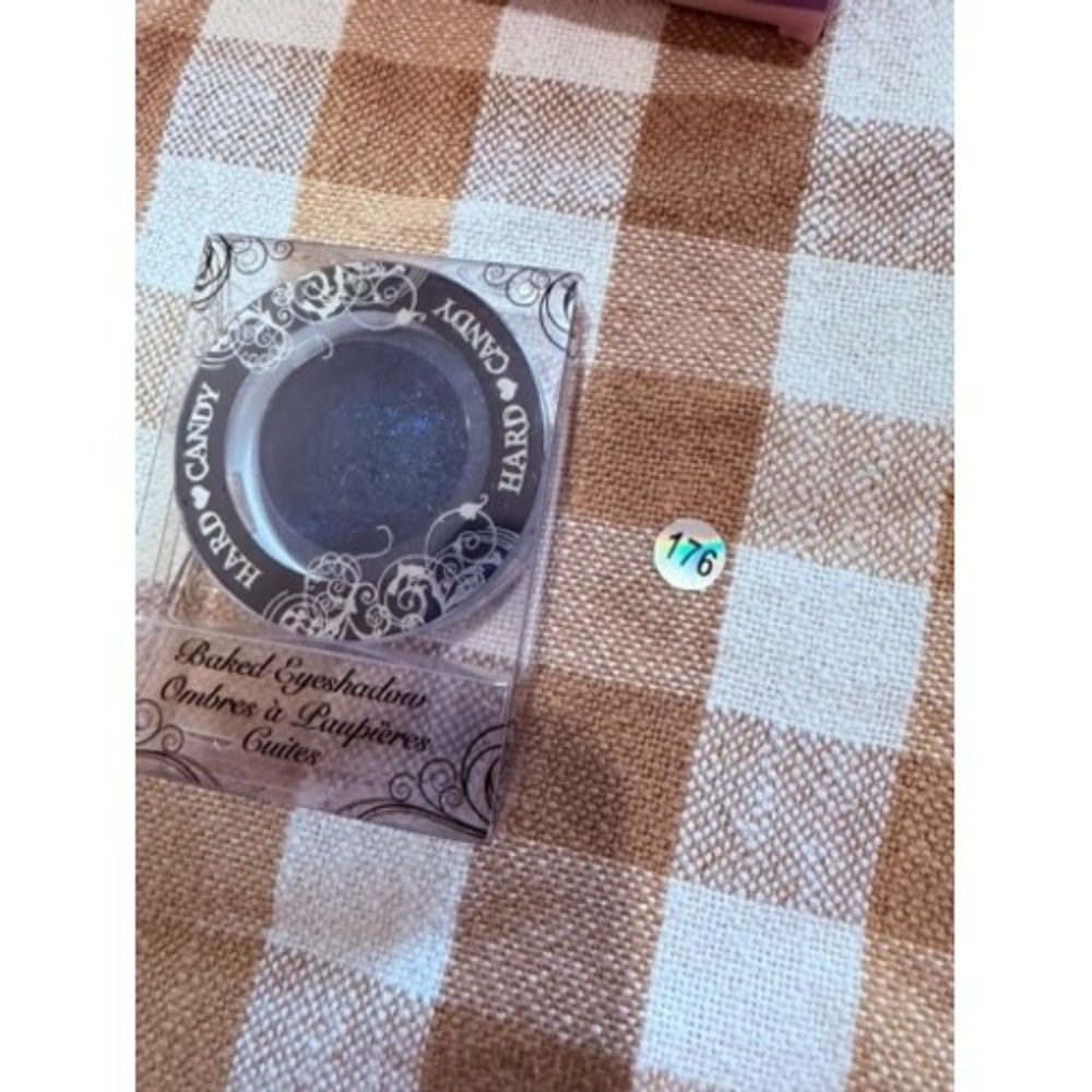 Hard Candy Baked Eyeshadow 176 Shimmer Single Blue Black New
